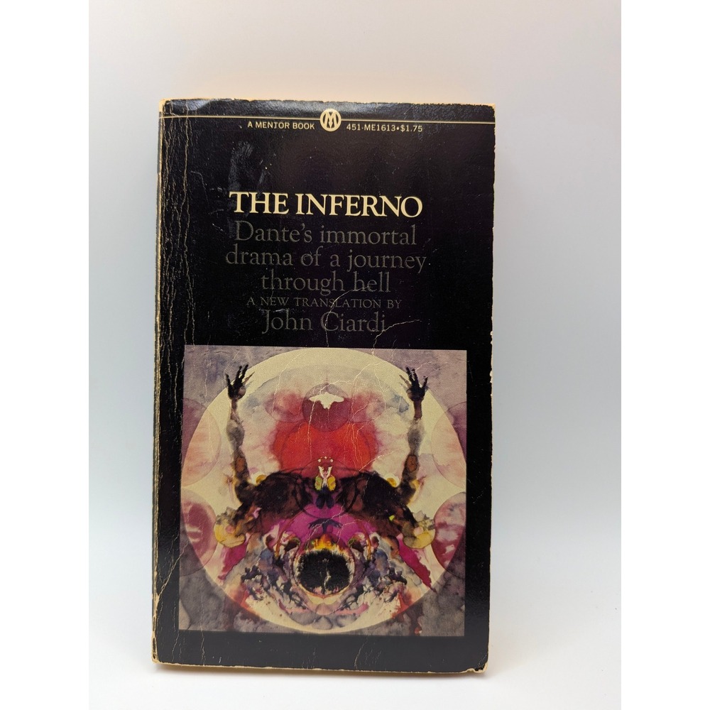 The Inferno Dante Alighieri Translation Mentor Vintage Paperback 1954 No ISBN